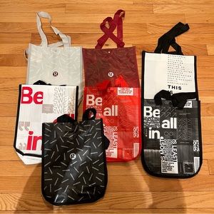 EUC Bundle of 7 Small Lululemon Bags